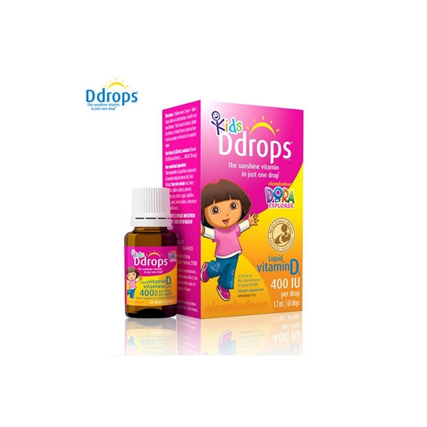 【加拿大直邮】D Drop天然幼童维生素D滴剂