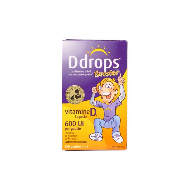 【加拿大直邮】Ddrops Booster 儿童维生素D3