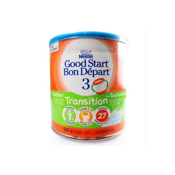 【加拿大直邮】雀巢Nestle幼儿奶粉  Good Start  原味  三段4罐装
